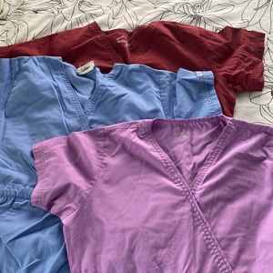 3 set of scrubs
